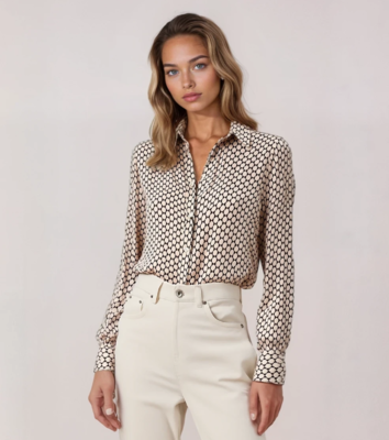 CAMICIA DONNA M/L 545/25 Tellini S.r.l. Ingrosso Abbigliamento